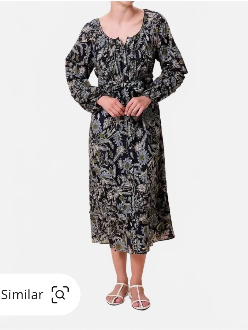 Brand new with tags  Cleobella Melinda Midi Dress with Long Sleeves